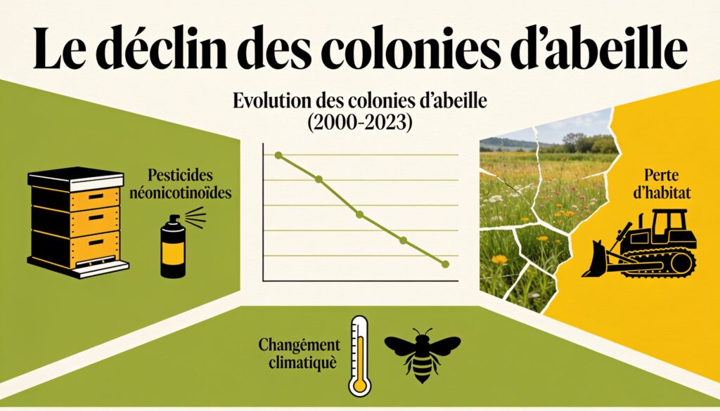 Le déclin des colonies : un défi majeur