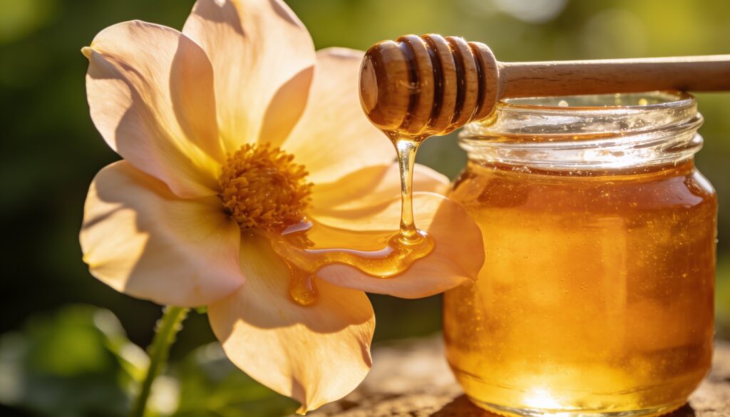 Une fleur, un miel